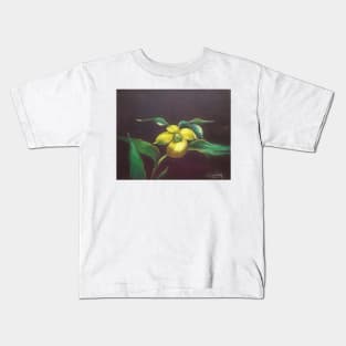 Melo Yellow Orchid Kids T-Shirt